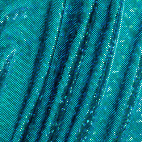 Nylon Spandex Shatter Glass Hologram Fabric 60"