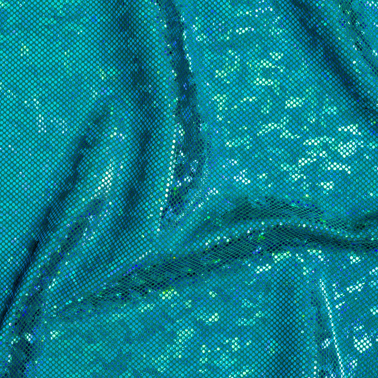 Nylon Spandex Shatter Glass Hologram Fabric 60"