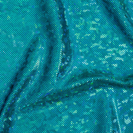 Nylon Spandex Shatter Glass Hologram Fabric 60"