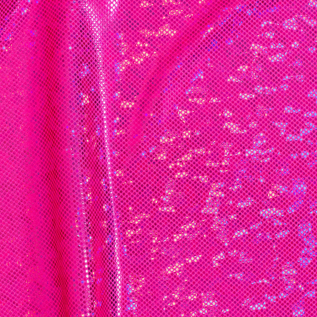 Nylon Spandex Shatter Glass Hologram Fabric 60"