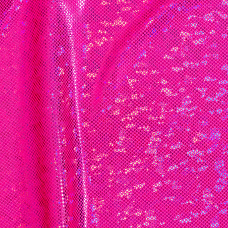 Nylon Spandex Shatter Glass Hologram Fabric 60"