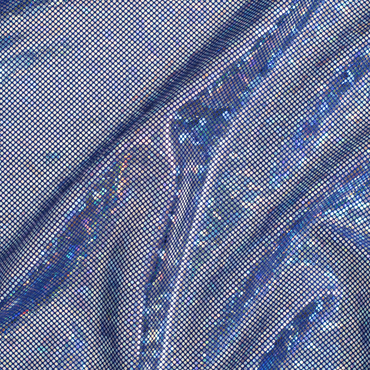 Nylon Spandex Shatter Glass Hologram Fabric 60"