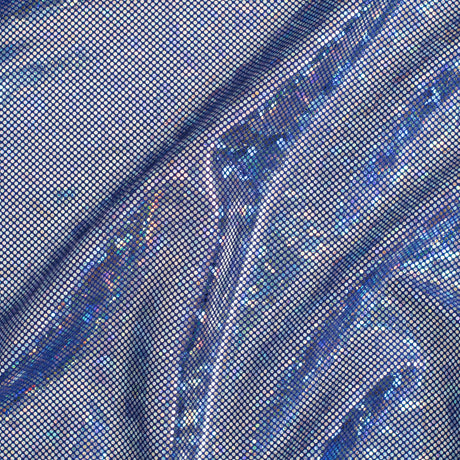 Nylon Spandex Shatter Glass Hologram Fabric 60"