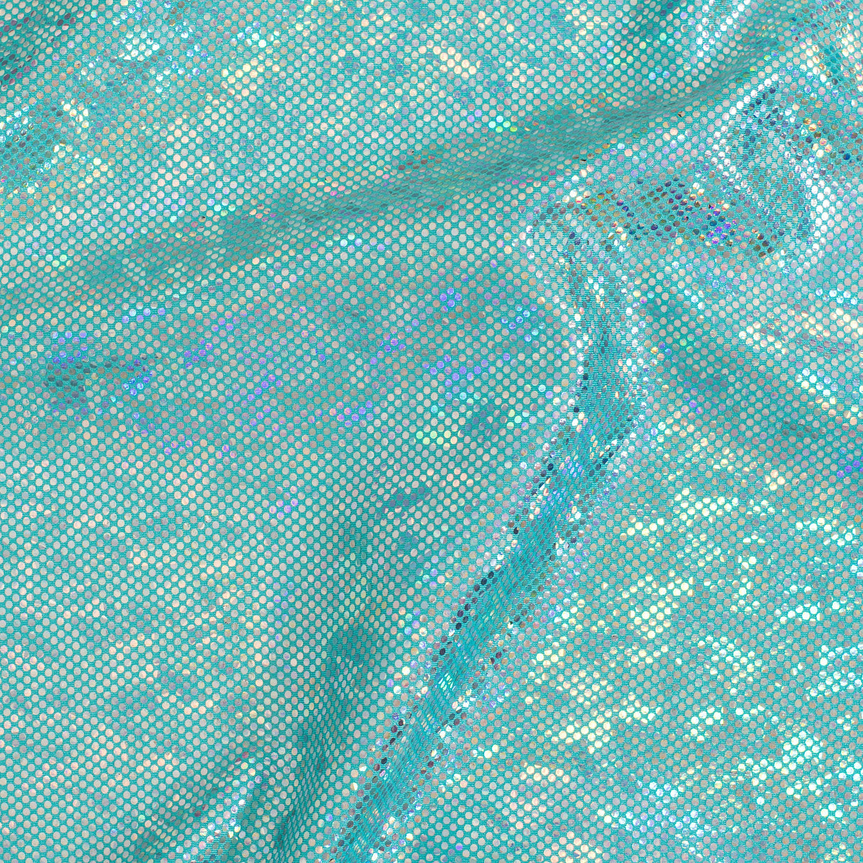 Nylon Spandex Shatter Glass Hologram Fabric 60"
