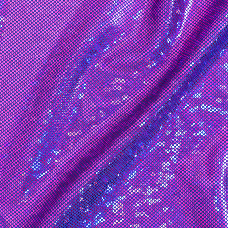 Nylon Spandex Shatter Glass Hologram Fabric 60"