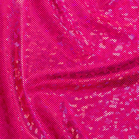 Nylon Spandex Shatter Glass Hologram Fabric 60"