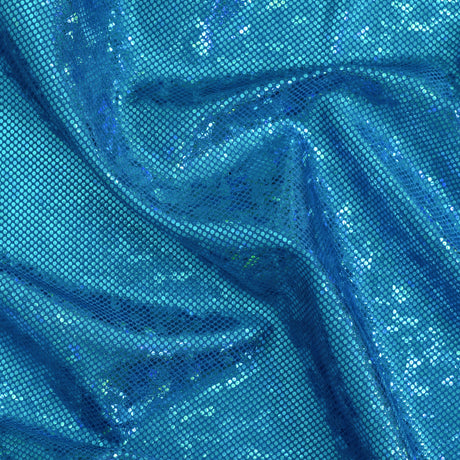 Nylon Spandex Shatter Glass Hologram Fabric 60"