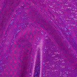 Nylon Spandex Shatter Glass Hologram Fabric 60"