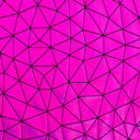 4-Way Stretch Nylon Spandex Bohemian Laser Hologram Fabric 60"
