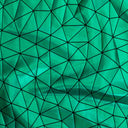 4-Way Stretch Nylon Spandex Bohemian Laser Hologram Fabric 60"