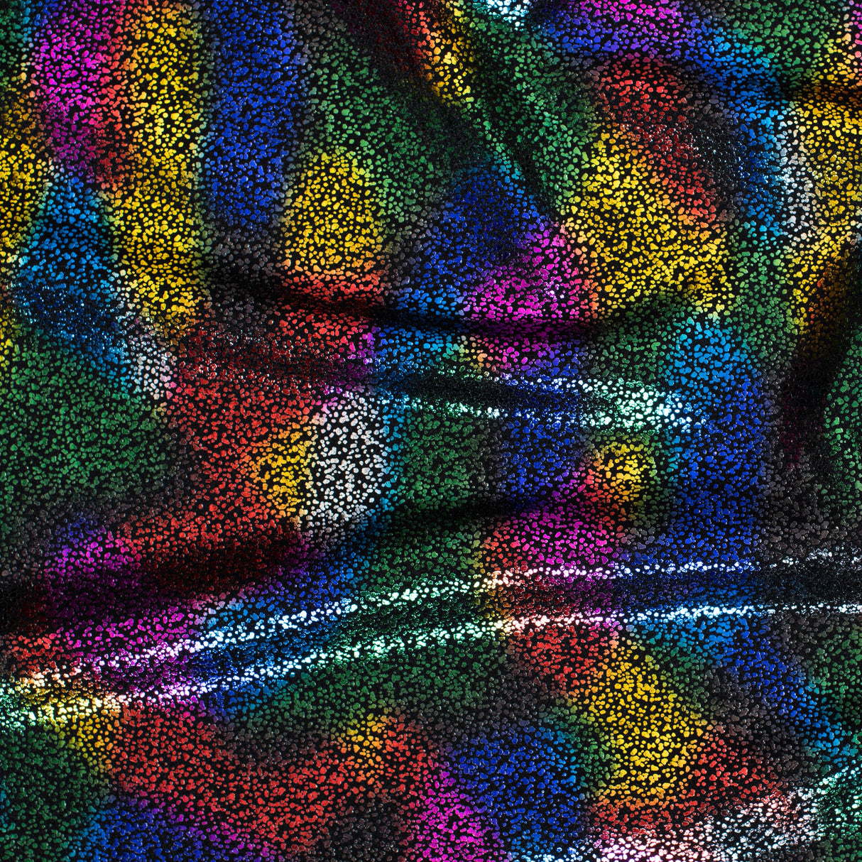 Nylon Spandex Hologram Pebble Fabric 60"