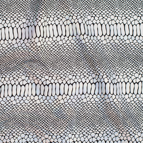 Nylon Spandex Fever Snake Foil Fabric 60"
