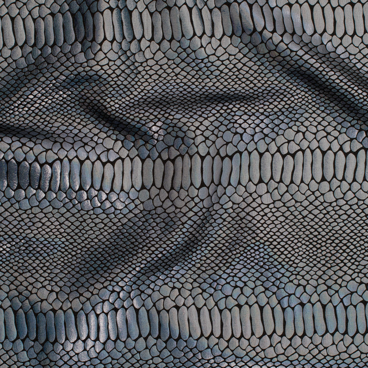 Nylon Spandex Fever Snake Foil Fabric 60"