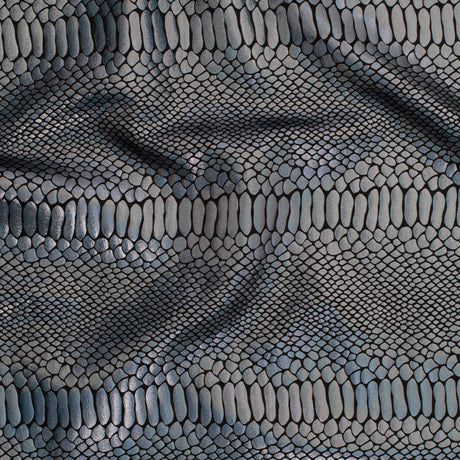 Nylon Spandex Fever Snake Foil Fabric 60"