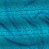 Nylon Spandex Fever Snake Foil Fabric 60"