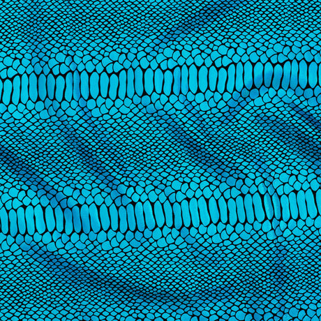 Nylon Spandex Fever Snake Foil Fabric 60"
