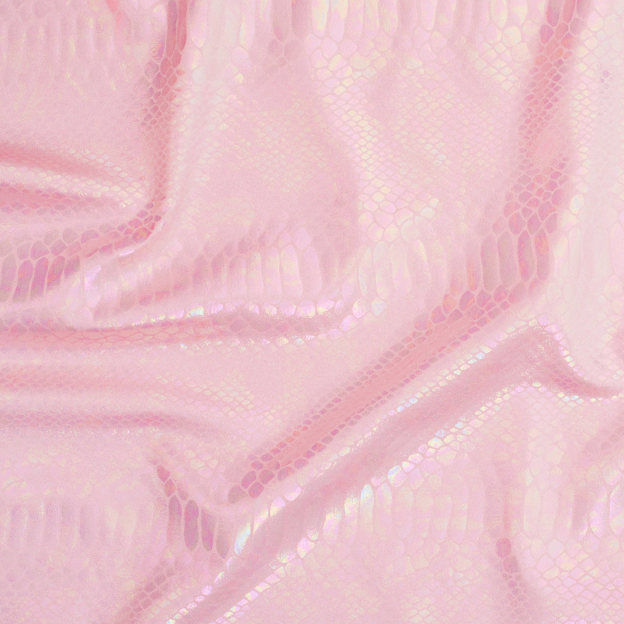 Nylon Spandex Fever Snake Foil Fabric 60"