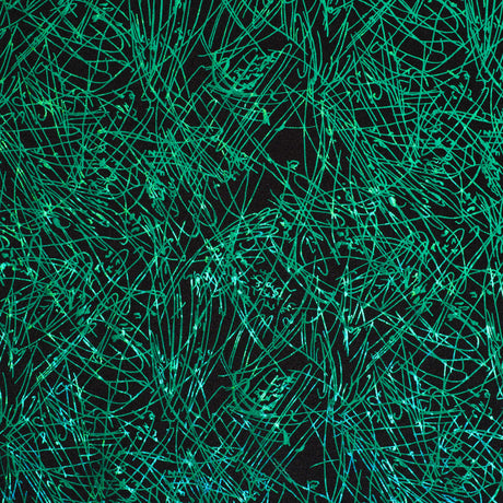 Nylon Spandex Fabric Dancing Splash Hologram Foil