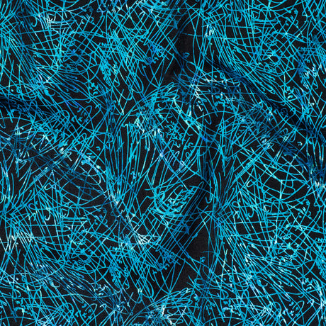Nylon Spandex Fabric Dancing Splash Hologram Foil