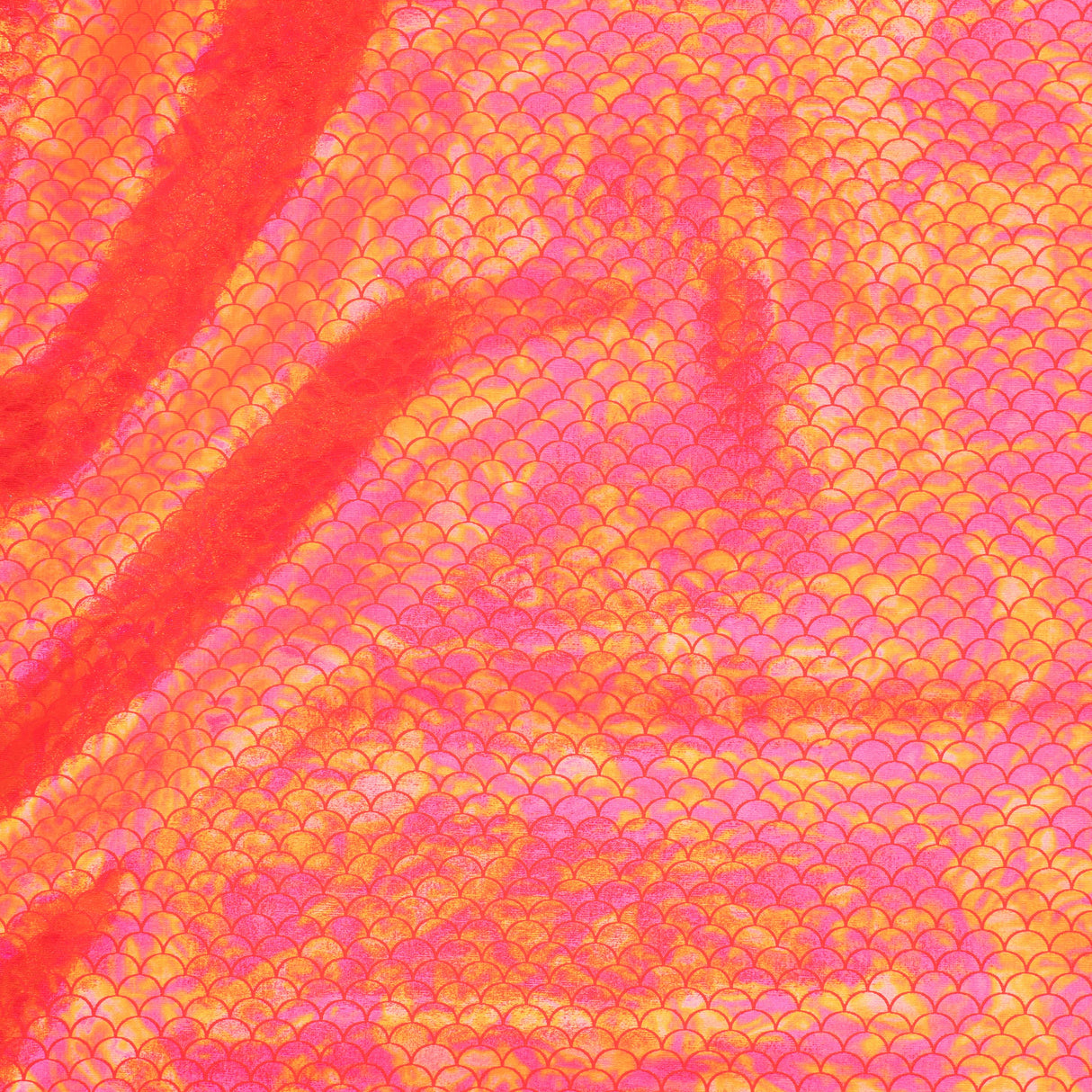 Nylon Spandex Mermaid Foil Fabric 60" Width