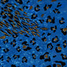 Leopard Flocked 4-Way Stretch Nylon Spandex Fabric