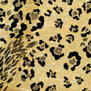 Leopard Flocked 4-Way Stretch Nylon Spandex Fabric