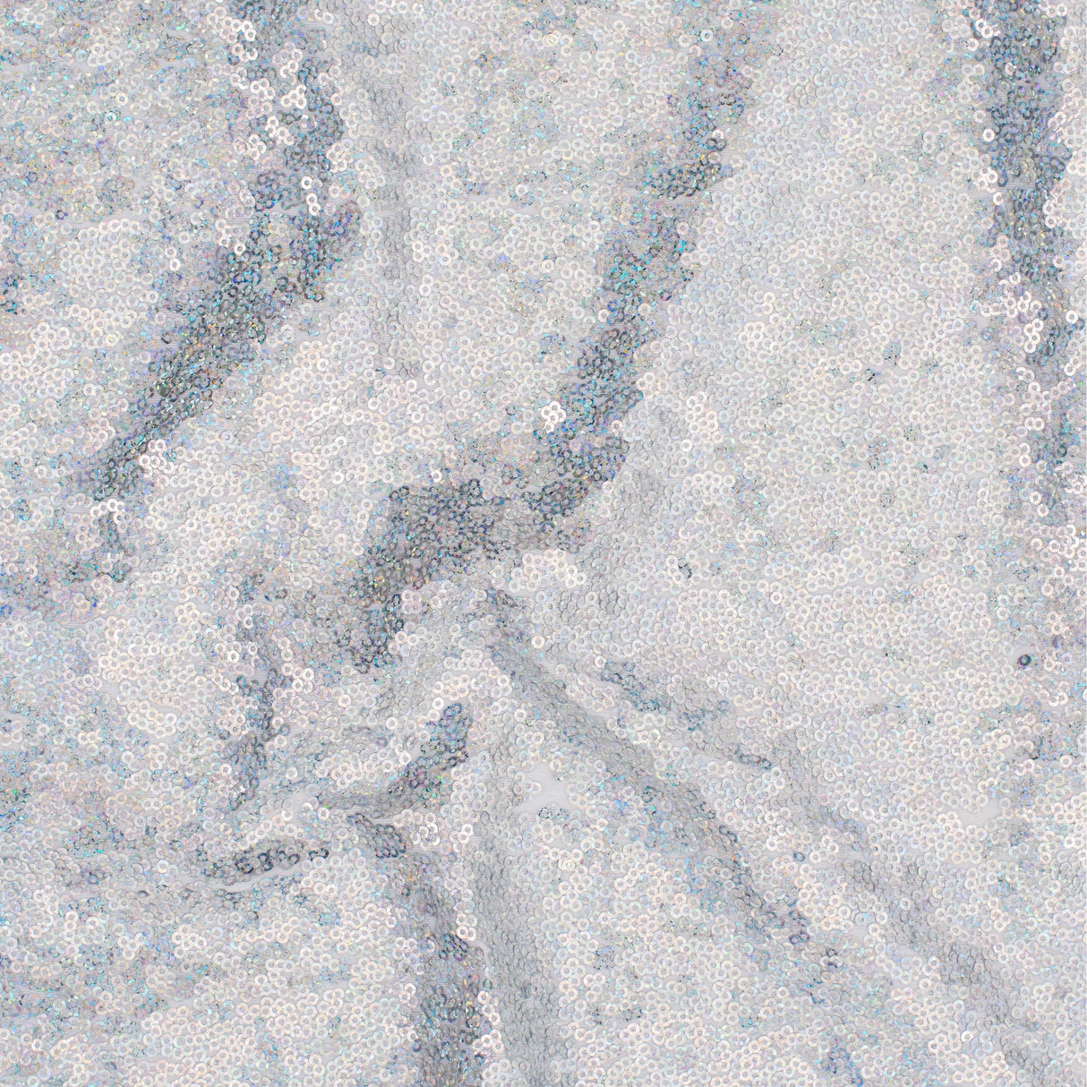 Sequin 4-Way Stretch Polyester Spandex Fabric