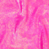 Nylon Spandex Rainbow Crystal Snake Fabric 60"