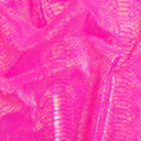 Nylon Spandex Fever Snake Foil Fabric 60"