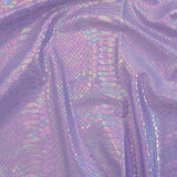 Nylon Spandex Fever Snake Foil Fabric 60"