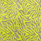 Printed Spandex Neon Tiger