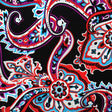 Printed Spandex Vibrant Paisley