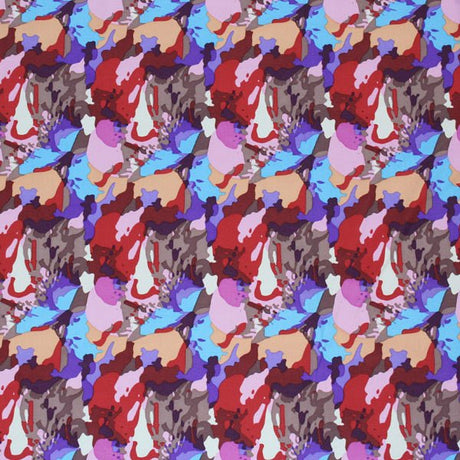 Printed Spandex Pastel Rubber Camouflage