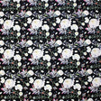 Printed Spandex Wishful Garden Floral