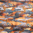 Camo Brown Printed Nylon Spandex Fabric - Brown Camo Print, 55/56" Width (1 Yard)