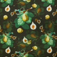 Sweet Fruit Printed Nylon Spandex Fabric - Fruit Print, Blue, 55/56" Width (1 Yard)