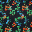 Printed Spandex Birds and Fruits Fabric