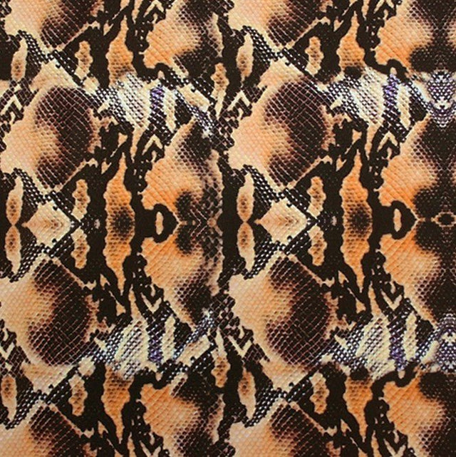 Printed Spandex Golden Boa