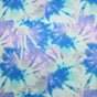 Blue Skies Nylon Spandex Fabric - Blue Printed, 55/56" Width (1 Yard)