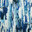 New World Printed Spandex Nylon Spandex Fabric - Blue Moon Print, 55/56" Width, 4-Way Stretch (1 Yard)