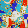 Carousel Printed Nylon Spandex Fabric - Printed, 55/56" Width, 200 GSM (1 Yard)