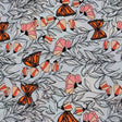 Printed Spandex Monarch Garden Floral