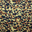 Impressionistic Big Cat Printed Nylon Spandex Fabric - Blue Moon, Animal Print, 55/56" Width (1 Yard)