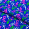 Jungle Feathers Nylon Spandex Fabric - Multicolor Feather Print, 55/56" Width (1 Yard)