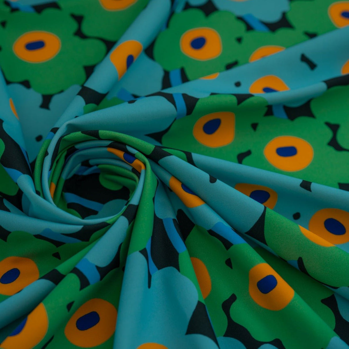 Printed Spandex Floral Fabric