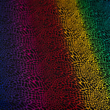 Printed Spandex Fabric Multicolor Safari Spots