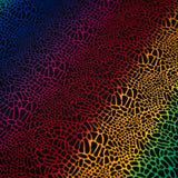 Printed Spandex Fabric Multicolor Safari Spots