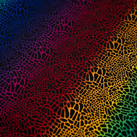Printed Spandex Fabric Multicolor Safari Spots