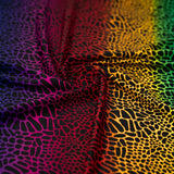Printed Spandex Fabric Multicolor Safari Spots
