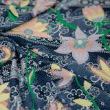 Printed Spandex Chantilly Floral Lace